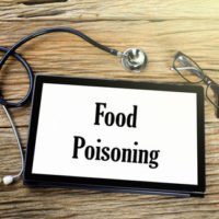 Doctors note that says "Food poisoning" 