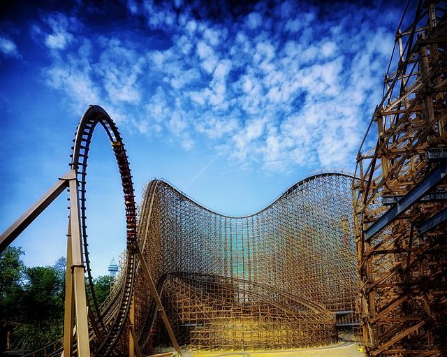 old roller coaster