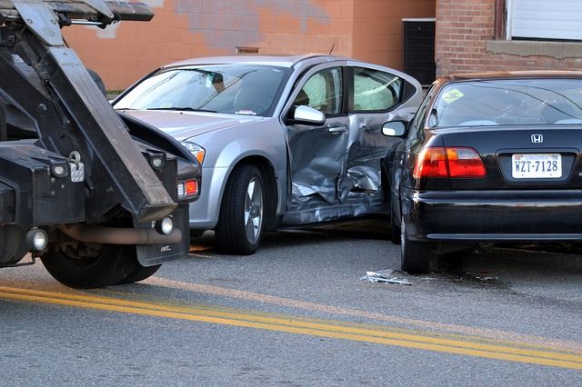 a couple of cars parked in a parking lot