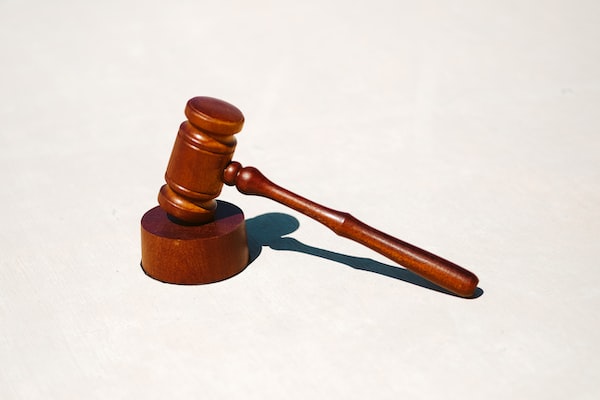 A gavel used in a trial involving Chicago injury attorneys.